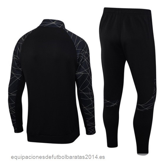Nuevo Conjunto Completo Ropa Deportiva Con Cremallera Larga Paris Saint Germain 23/24 Negro Gris Baratas
